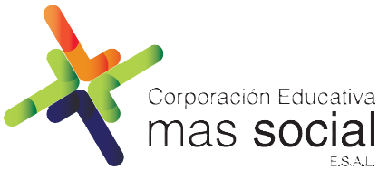 Logo de la Corporación Educativa Más Social